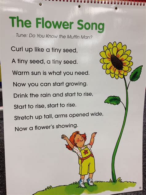 rhyming words with flowers|flower rhymes and sayings.